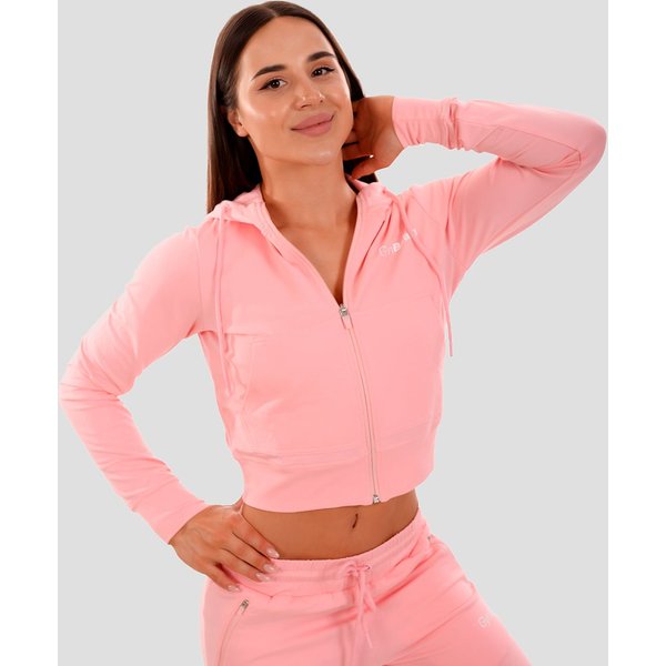 GymBeam TRN Hoodie mit Reißverschluss in Pink S