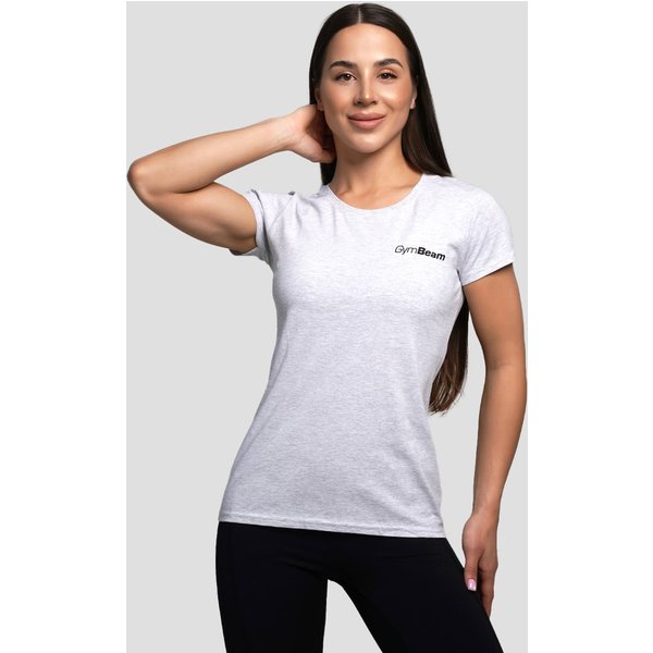 GymBeam Basic T-Shirt für Frauen in Heather Grey S