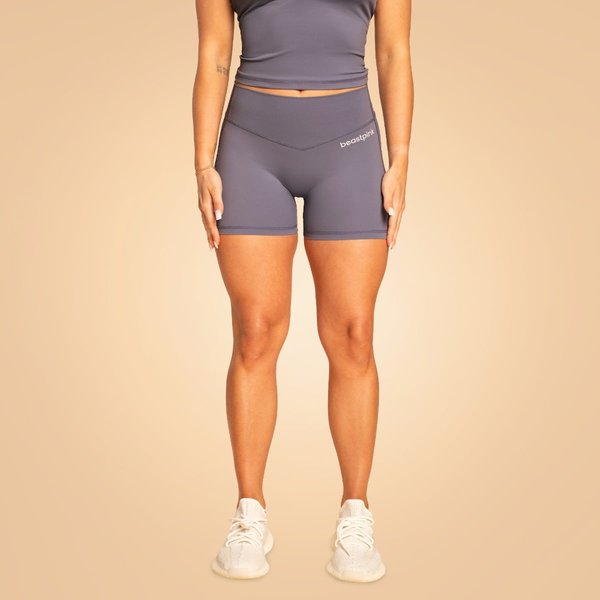 BeastPink Grace Shorts in Granite S