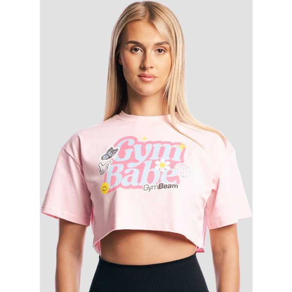 GymBeam GymBabe Shirt für Frauen in Cherrybloom M