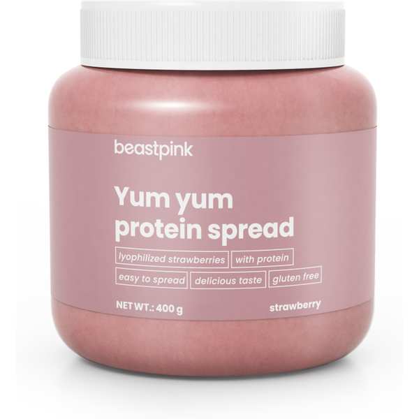 BeastPink Yum Yum Proteinaufstrich 400 g Erdbeere