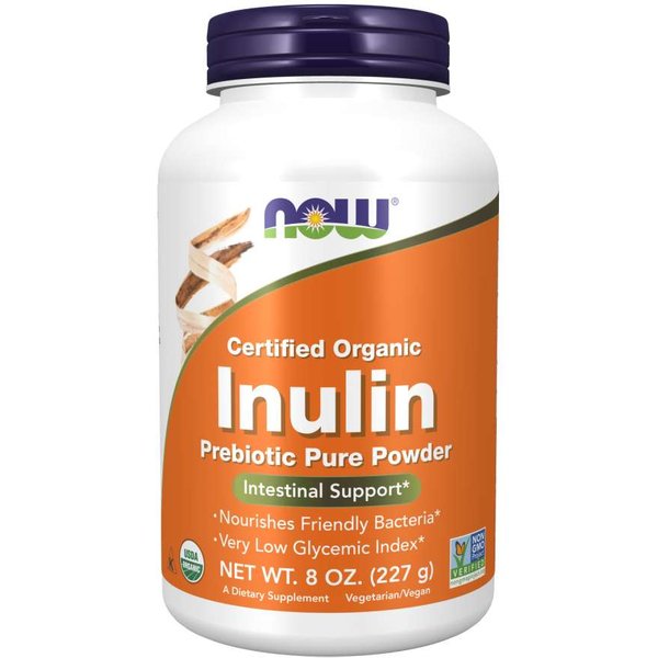 NOW Foods Inulin Prebiotic Pure Powder 227 g