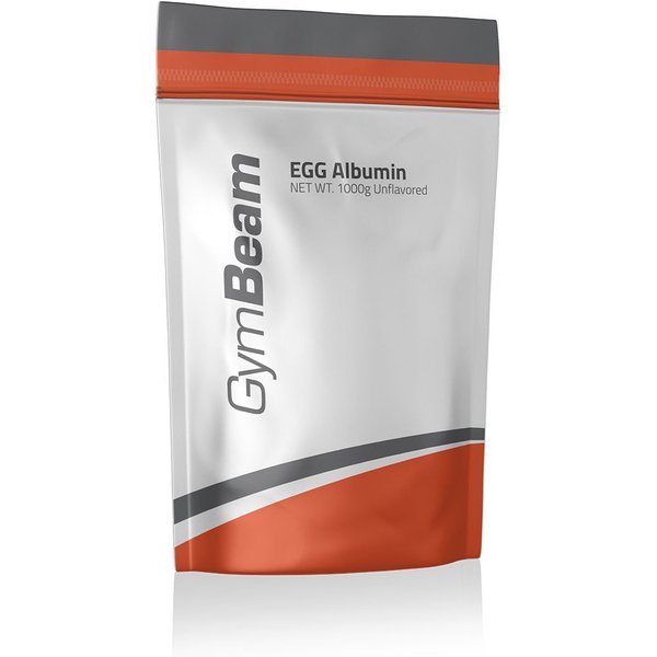 GymBeam Ei-Albumin 1000 g ohne Geschmack