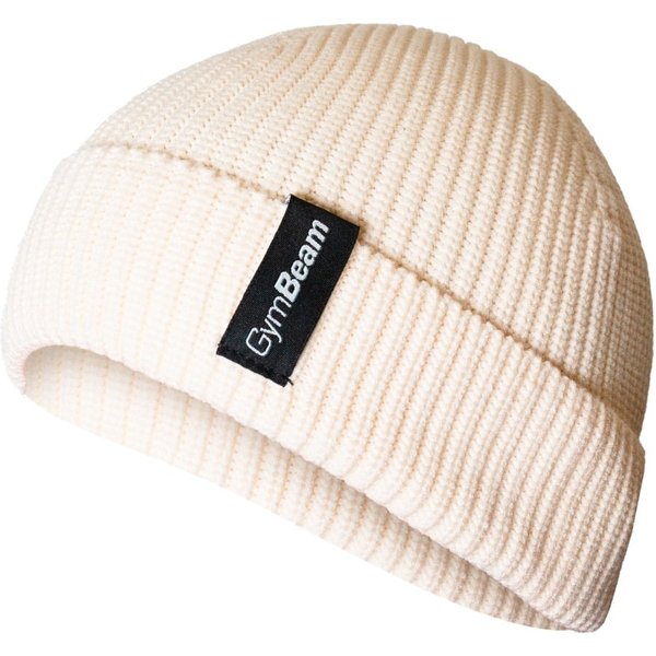GymBeam Alpine Beanie in Cream UNI