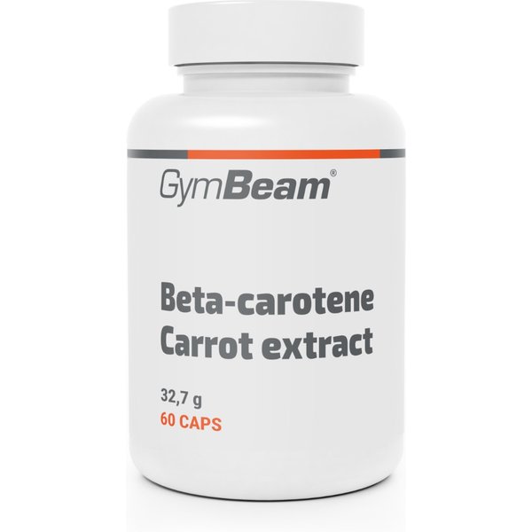 GymBeam Beta-Carotin (Karottenextrakt) 60 Kapseln