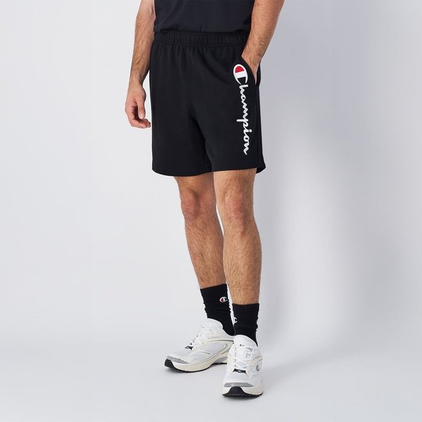 Champion Big Logo French Terry Shorts Black XXL