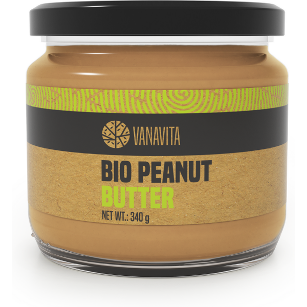 VanaVita BIO Erdnussbutter 340 g Smooth