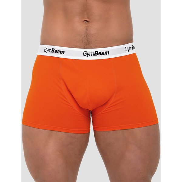 GymBeam Essentials Boxershorts (3er-Pack) in Orange S