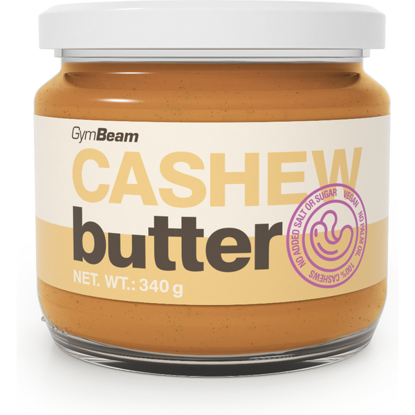 GymBeam Cashewbutter 340 g Smooth
