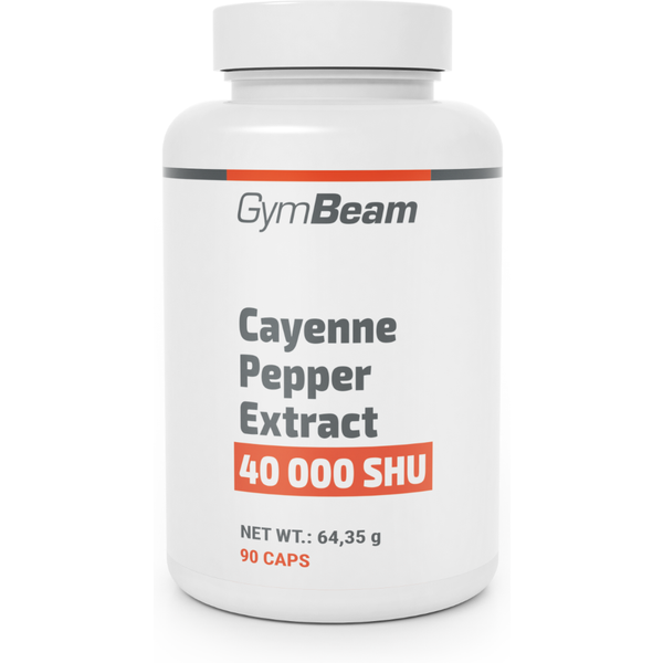 GymBeam Cayennepfeffer Extrakt 90 Kapseln