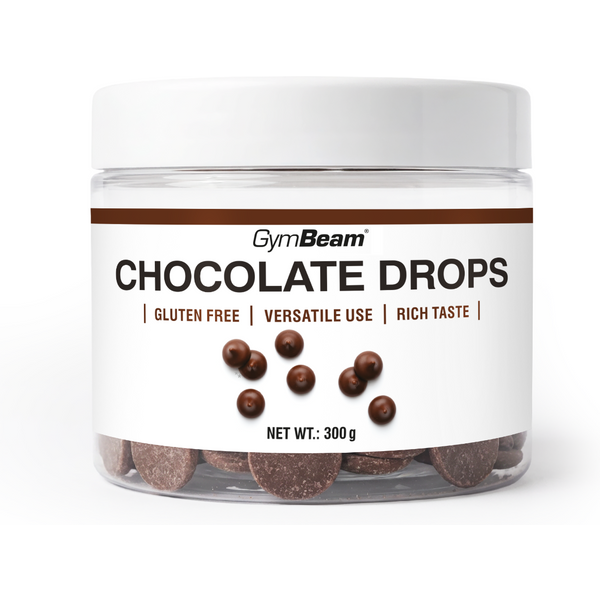 GymBeam Schokoladentropfen 300 g