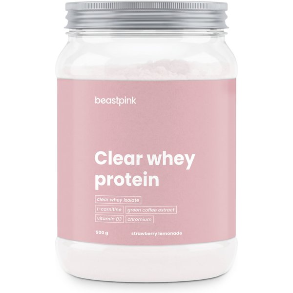 GymBeam Clear Whey Protein 500 g Erdbeerlimonade