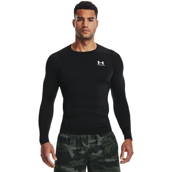 Under Armour HG Armour Comp LS Kompressionsshirt Schwarz XL