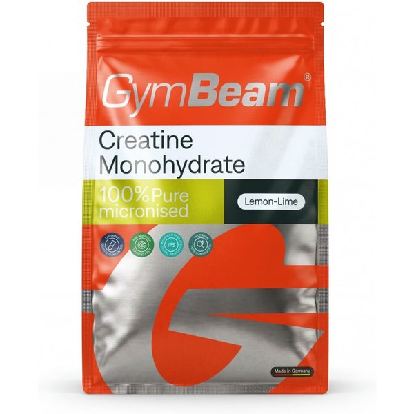 GymBeam 100% Kreatinmonohydrat 250 g Zitrone Limette