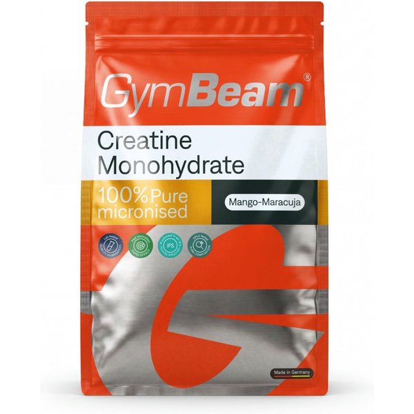 GymBeam 100% Kreatinmonohydrat 750 g Mango Maracuja
