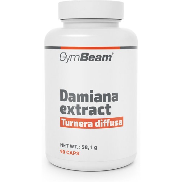 GymBeam Damiana-Extrakt (Turnera diffusa) 90 Kapseln