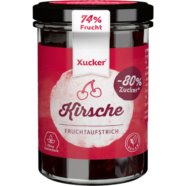 Xucker Kirschfruchtaufstrich 220 g