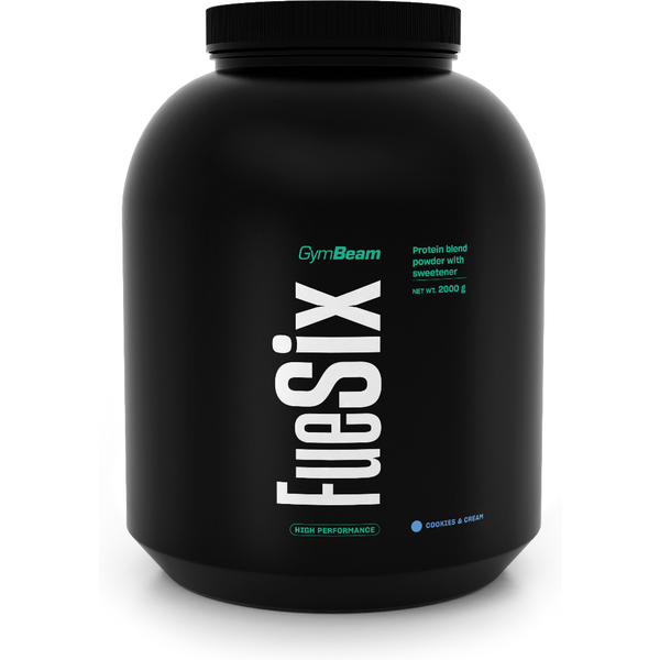 GymBeam Protein FueSix 2000 g Cookies & Creme