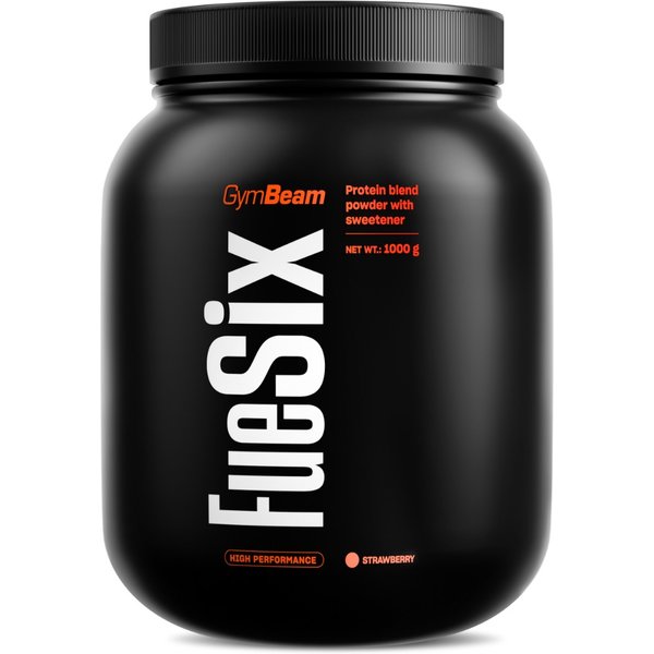 GymBeam Protein FueSix 1000 g Erdbeere