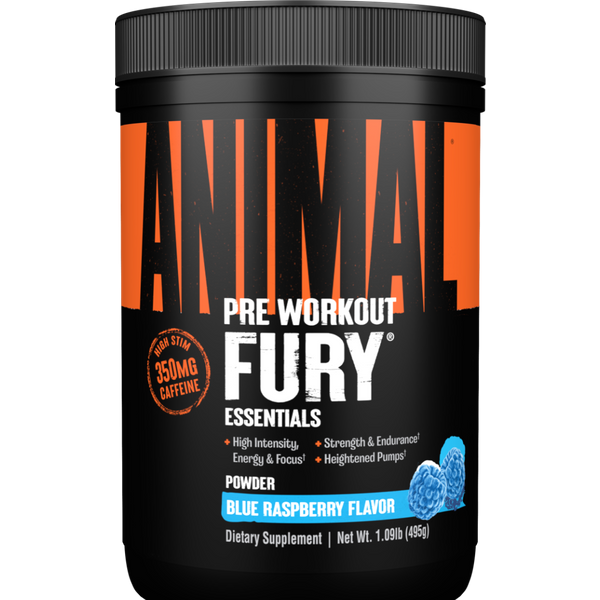 Universal Nutrition Animal Fury 495 g blaue Himbeere