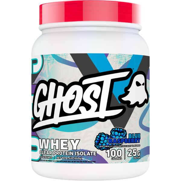 Ghost Clear Whey 640 g blaue Himbeere