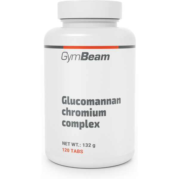 GymBeam Glucomannan-Chromium-Komplex 144 g120 Tabletten