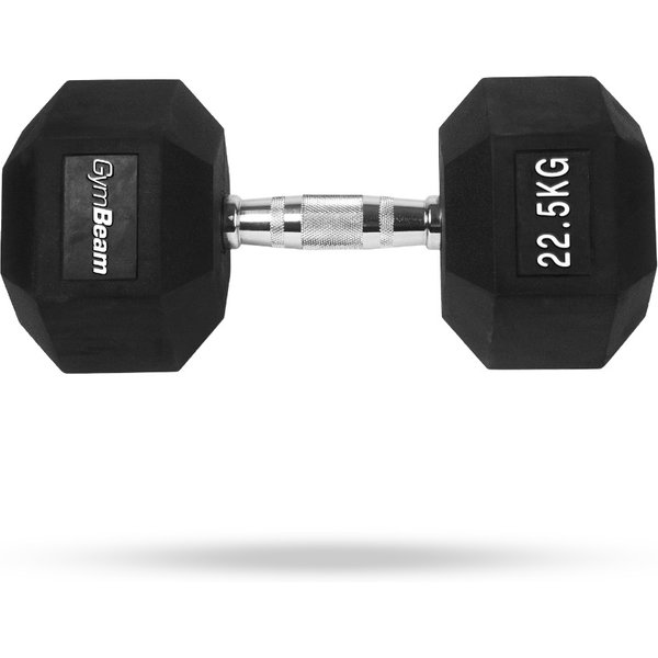 GymBeam Sechseckige Kurzhantel White 22.5 kg