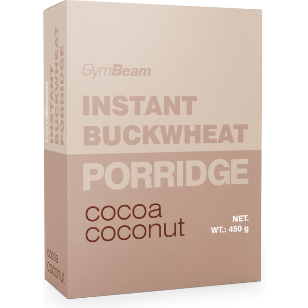 GymBeam Instant-Buchweizen-Porridge 450 g Coconut Cocoa