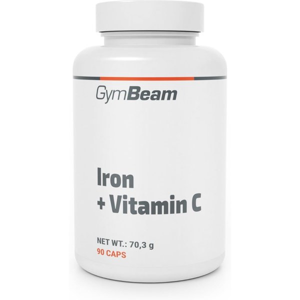GymBeam Eisen + Vitamin C 90 Kapseln