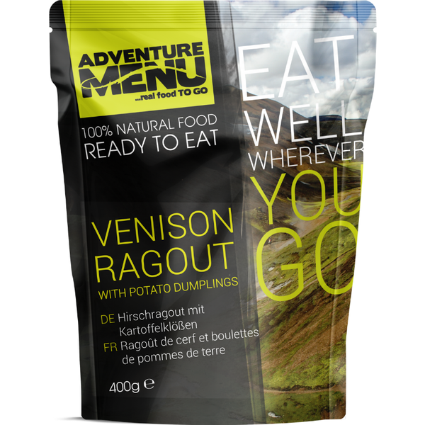 Adventure Menu Venison ragout with potato dumplings 400 g