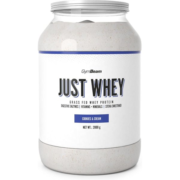 GymBeam Just Whey Protein aus Weidehaltung 500 g ohne Geschmack