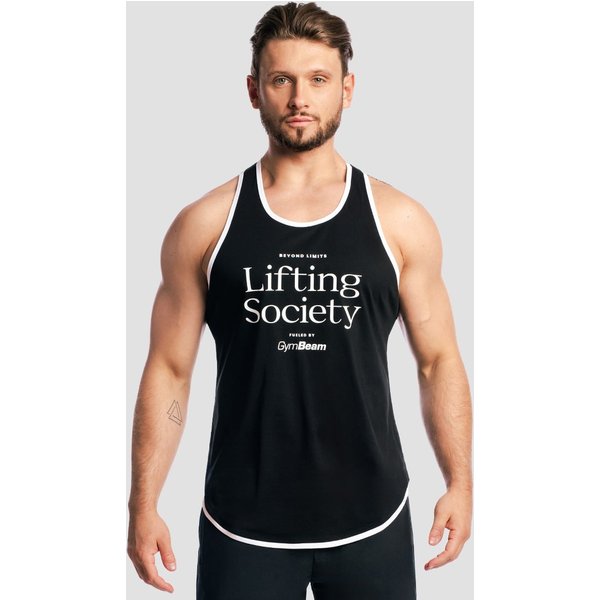 GymBeam Lifting Society Stringer in Black L