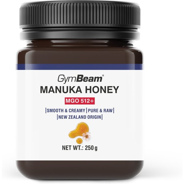 GymBeam Manuka-Honig MGO 512+ 250 g
