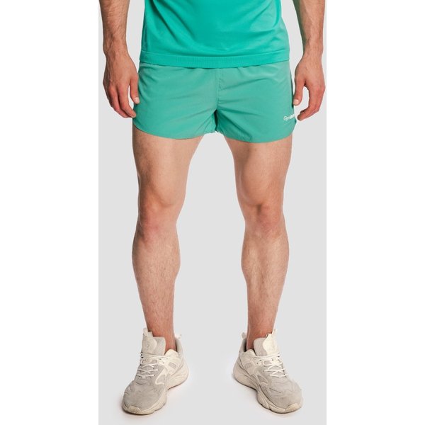 GymBeam Pulse X Running Shorts für Männer in Green L