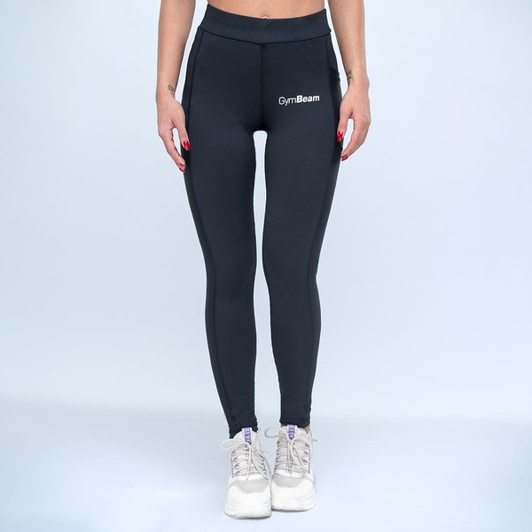 GymBeam Mesh Leggings für Frauen Black M