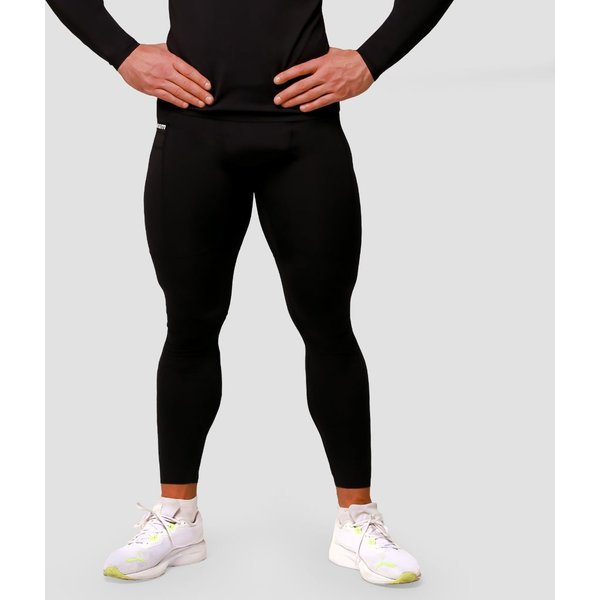 GymBeam Mid Kompressionsleggings in Black M