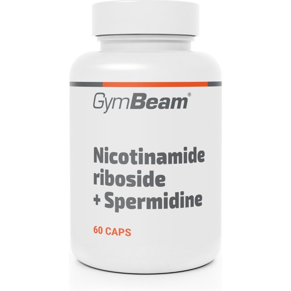 GymBeam Nikotinamidribosid (NAD+-Vorläufer) + Spermidin 60 Kapseln