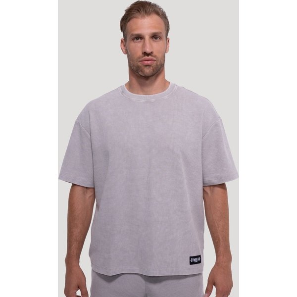GymBeam Persistence Washed T-Shirt in Cloud L