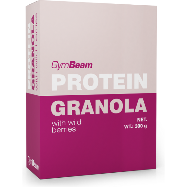 GymBeam Protein Granola mit Waldbeeren 300 g