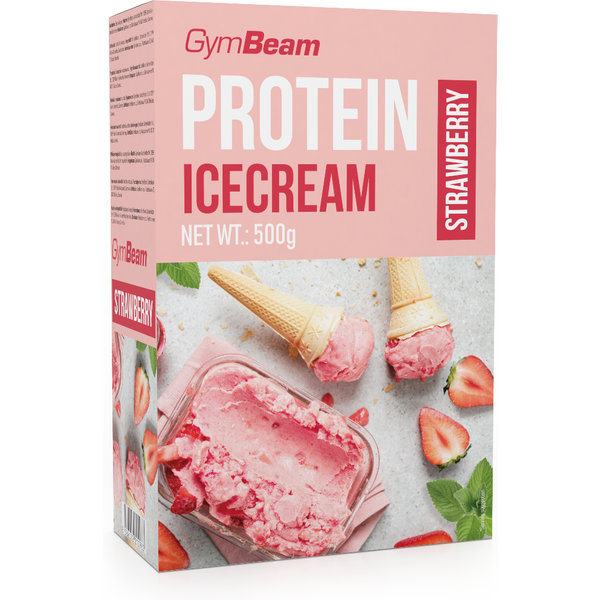 GymBeam Protein-Eiscreme (500 g) Erdbeere