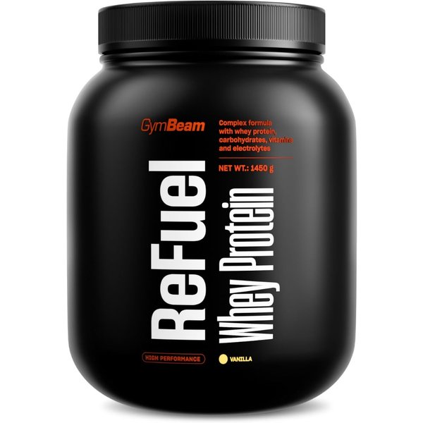 GymBeam ReFuel Whey Protein 1450 g Vanille