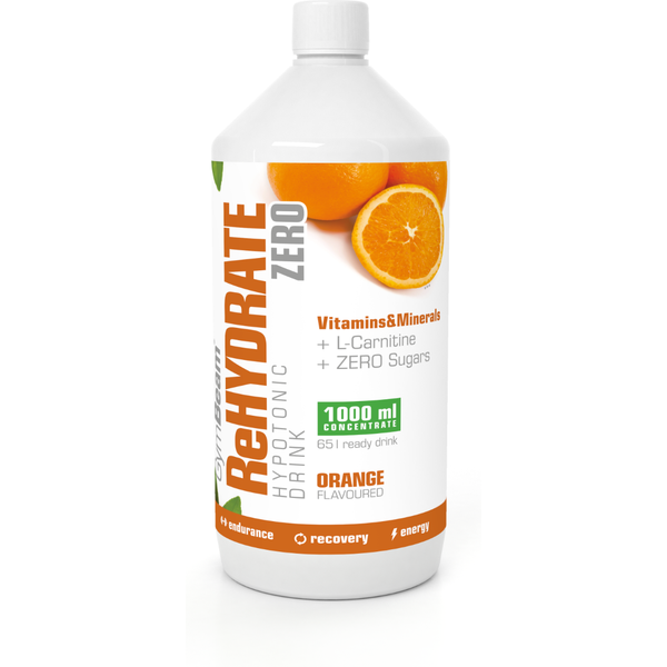 GymBeam Ionischer Drink ReHydrate ZERO 1000 ml Mojito