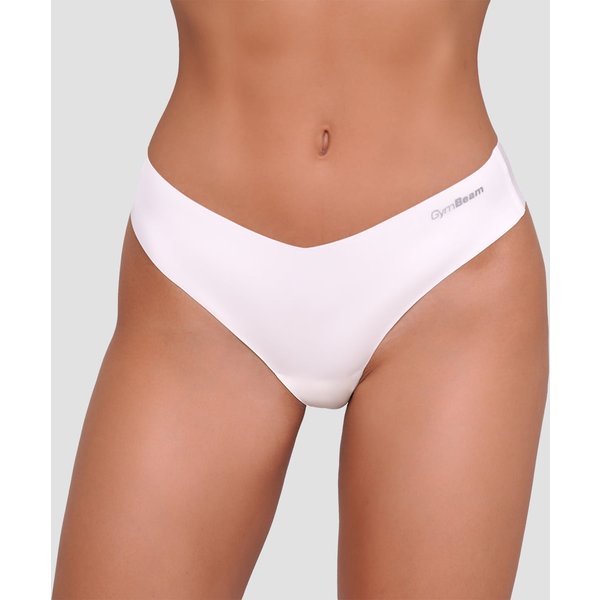 GymBeam Nahtlose Slips im 3er-Pack in Chalk XS