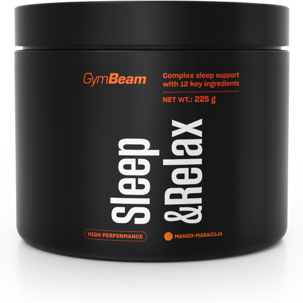 GymBeam Sleep & Relax 225 g Mango Maracuja