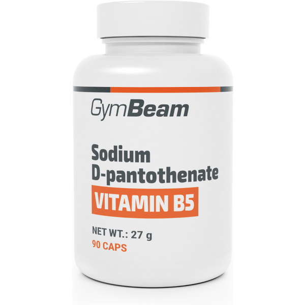 GymBeam Vitamin B5 (Natrium-D-Pantothenat) 90 Kapseln