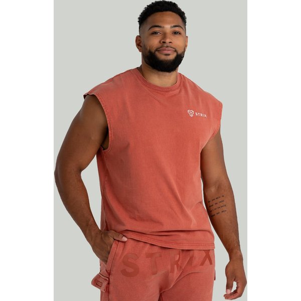 STRIX Tank Top in Washed Terra S