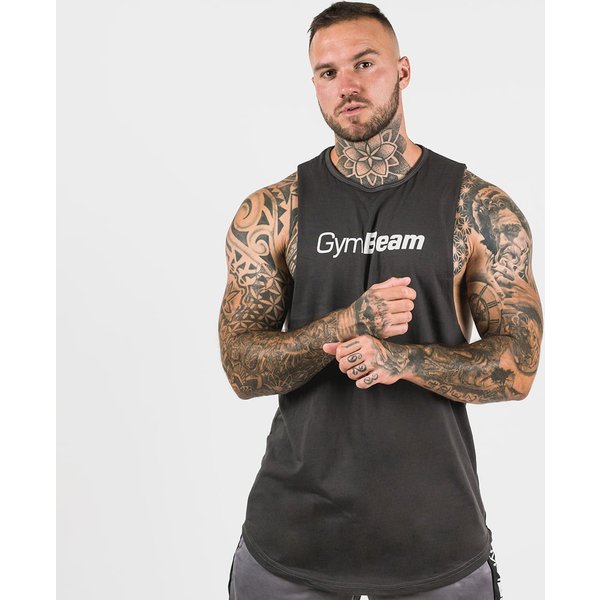 GymBeam Cut-Off Tank Top für Männer in Grey S