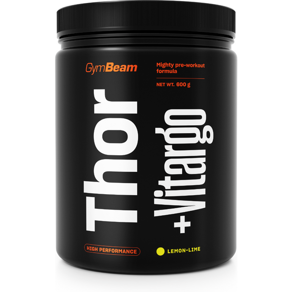 GymBeam Thor Fuel + Vitargo 600 g Zitrone Limette