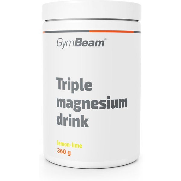 GymBeam Triple Magnesium Drink 360 g Zitrone Limette