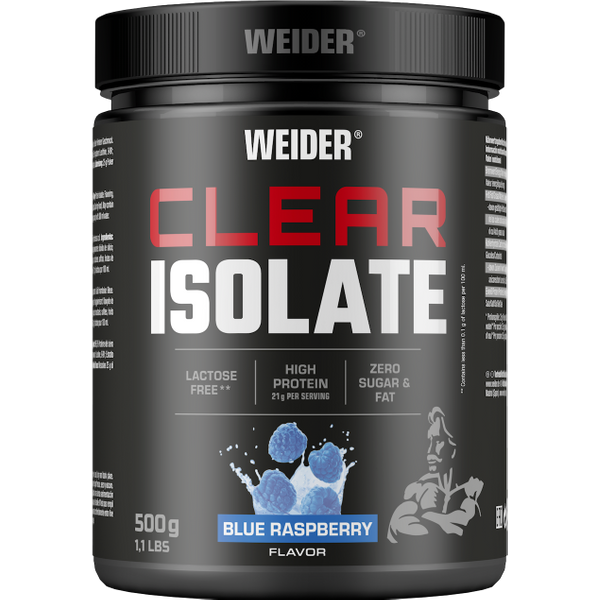 Weider Klar isoliert 500 g blaue Himbeere